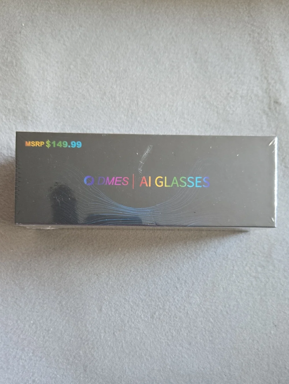 AI Glasses - Black Smart Wearable Eyewear